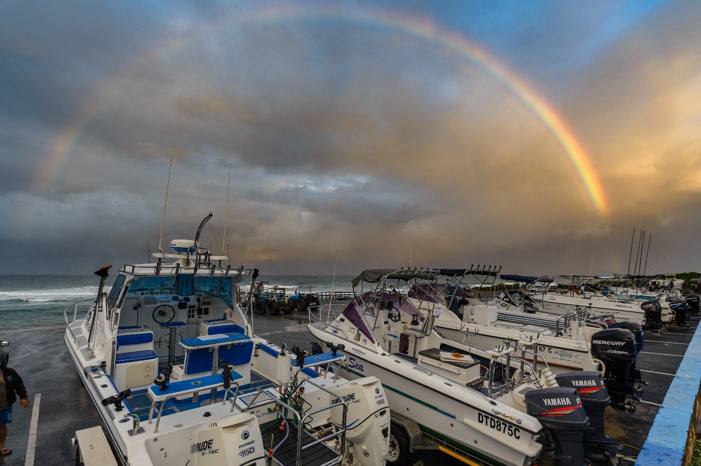 Shelly Beach Ski Boat Club during the annual fishing competition